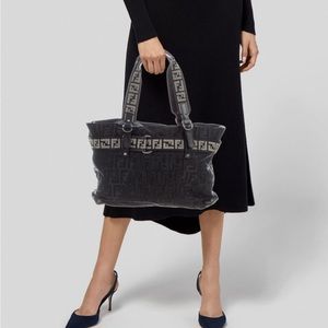 Fendi Zucca Nylon Tote
